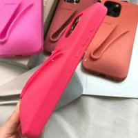 Funda De Teléfono INS Nueva Para iPhone Con Portador De Labial Y Silicone De Color Rhode Compatible Con Series 16 15 14 13 12 11 pro Max plus - details 17