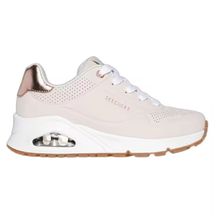 Zapatos marca Skechers modelo 310545Lnat para junior en color beig - 1