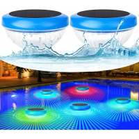 Luz solar: Luz Floating para Pool, Luz solar para Pool with Change de Colores RGB, Bola De Luz impermeable para Pool, Luces LED para pool at Aire Libre para niños, bañera, spa, piscina, Jardín, lámpara de pared para Fiesta al Aire Libre - details 3