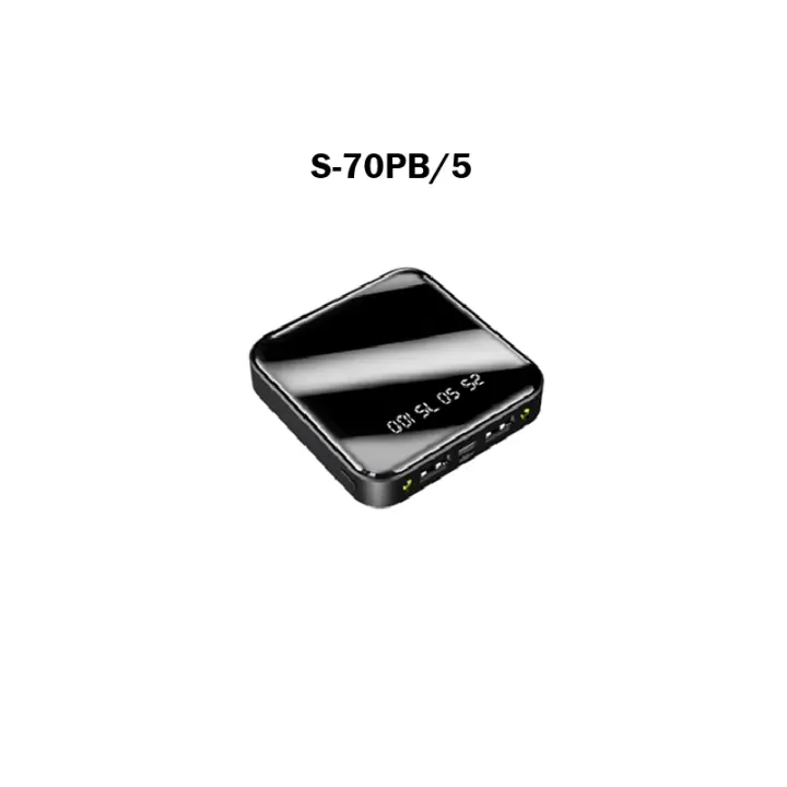 BATERÍA PORTATIL POWER BANK. 5000mAh. CARGA HASTA 2 DISPOSITIVOS. VOLTAJE 5V. CARGA RÁPIDA. LIGERA. - 1