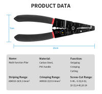 Alicates Multifuncionales Para Despeguer Cables Y Cortar Terminales De Alta Precisión Herramienta Manual Automática Para Electricidad - details 5