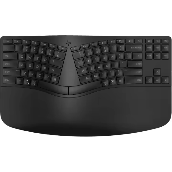 HP - Teclado inalámbrico ergonómico 965 7E756AA - 1