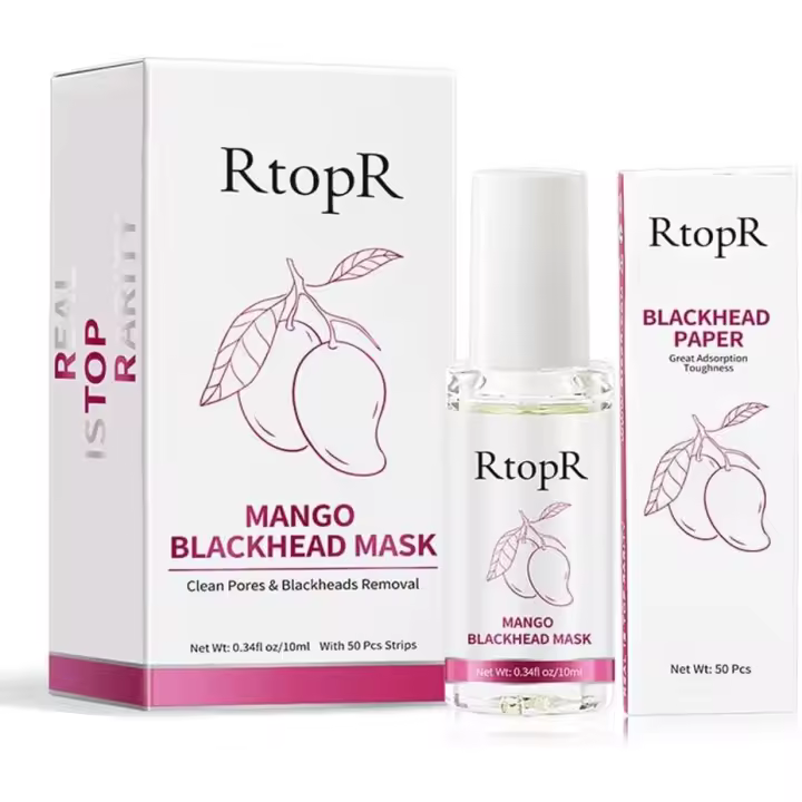 Mascarilla facial despegable de mango para eliminar puntos negros, banda para la nariz y los poros para todo tipo de piel, mascarilla facial purificante y de limpieza profunda. - 1