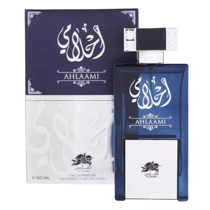 PERFUME ARABE AL FARES AHLAAMI MEN  80ML--------PERFUME ARABE SUPER TOP-------MARCA AL FARES - 1