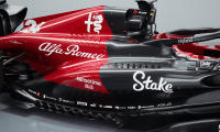 Modelo De Coche De Aleación Bburago 1:43 Alfa Romeo F1 Team Stake 2023 C43 24# Zhou Guanyu 77# Valtteri Bottas Serie De Juguetes Colección Regalo - details 2