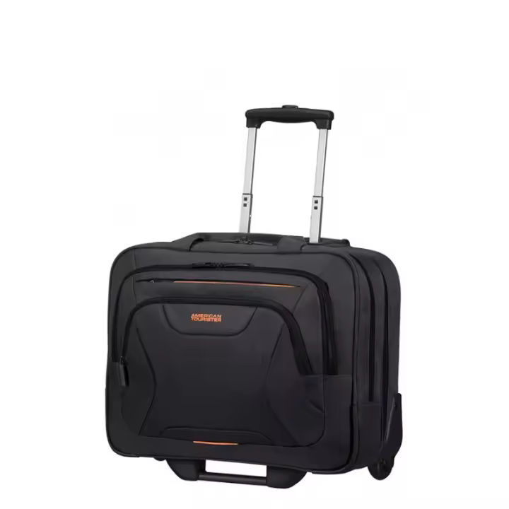 American Tourister - At Work 39,6 cm (15.6") Maletín Negro, Naranja 88533-1070 - 1