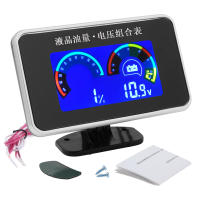 Sensor De Nivel De Combustible Personalizado 0-190 Ohm Con Medidor LCD De 100-500mm Y Voltímetro 2 En 1 Para Coches Camiones Automóviles 12V 24V - details 4