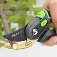 Tijeras De Podar Jardín Aleekit Acero Inoxidable Gran Abertura Corte Extra Fino Para Frutas Malezas Poda Herramienta De Jardinería - details 1
