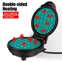 Horno Eléctrico Mini Para Galletas Y Huevos Molde De Hornear De Hierro Fundido Redondo Para Desayuno Máquina De Galletas Eggette - details 2