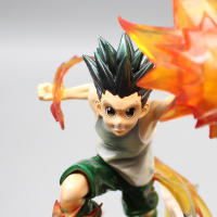 Figura De Anime HUNTER×HUNTER Killua Zoldyck 18cm PVC Colección De Modelos Para Escritorio Regalo Para Niños Juguetes - details 12