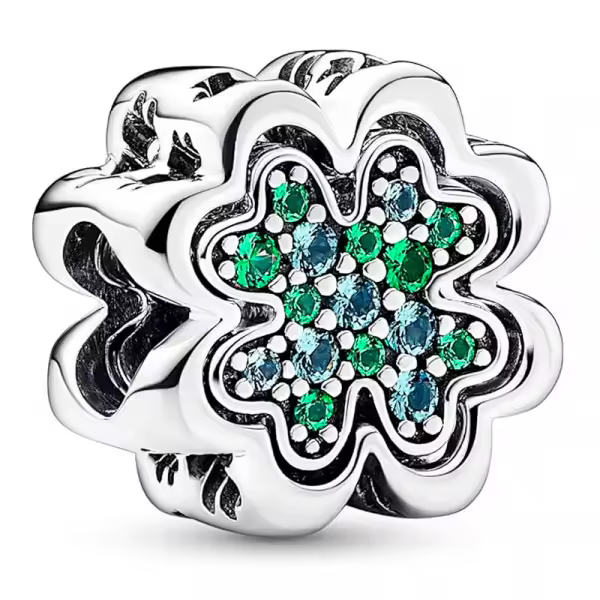 Pandora - Charm Divisible Trébol de Cuatro Hojas 792752C01 - 1