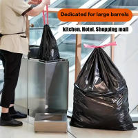 Saco De Basura De Cocina Extra Grueso De 50L/100L Con Cordón Para Armario De Baño Desechable Tipo Saco De Almacenamiento Doméstico - details 0