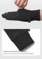 Guantes Táctiles Impermeables Y Antigolpes Para Hombres Y Mujeres Guantes De Correr Y Esquí Deportivos Al Aire Libre Termoelásticos De Poliéster Para Otoño E Invierno - details 8