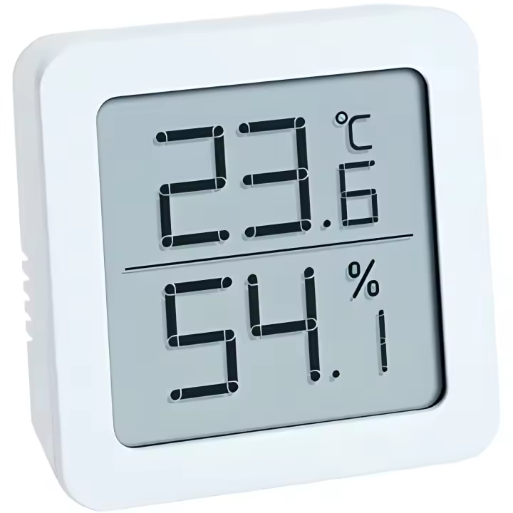 Tfa-dostmann TFA Dostmann Termómetro Higrómetro Digital para Control de Temperatura Ambiental y Medición de Humedad con Soporte Magnético - 1