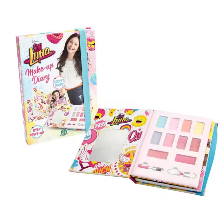 Soy Luna Diario Make-Up Diario Secreto con Maquillaje y Espejo - Giochi Preziosi 05001 - 1