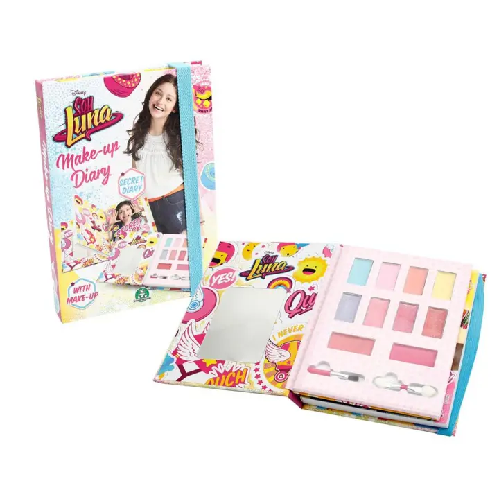 Soy Luna Diario Make-Up Diario Secreto con Maquillaje y Espejo - Giochi Preziosi 05001 - 1