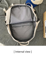 Mochila Universal De Nylon Para Hombres Y Mujeres Con Gran Capacidad Y Multi-bolsillos Mochila De Escuela Con Cierre De Hebilla Para Computadora - details 15