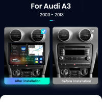 Junsun 2K Android 13 CarPlay inalámbrico Android Auto Sistemas inteligentes para coches para Audi A3 8P 2003  2004 2005 2006 2007 2008 2009 2010 2011 2012 2013 7870 Autoradio - details 5