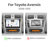 Junsun Android 13 Radio para Toyota Avensis T27 2008 2009 2010 2011 2012 2013 2014 2015 de Coche con Chip Qualcomm de 8 Núcleos CarPlay Inalámbrico Autorradio Estéreo Pantalla HD Multimedia - details 3