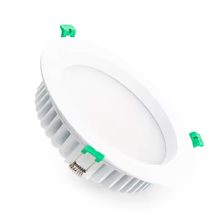 Ledkia Downlight LED 30W Circular Regulable 130 lm/W Corte Ø 160 mm IP44 4000K Blanco Neutro - 1