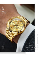 Reloj Mecánico Para Hombre OLEVS 6638 Con Correa De Acero Inoxidable Resistente Al Agua Y Luminoso Estilo De Lujo Fashion - details 4