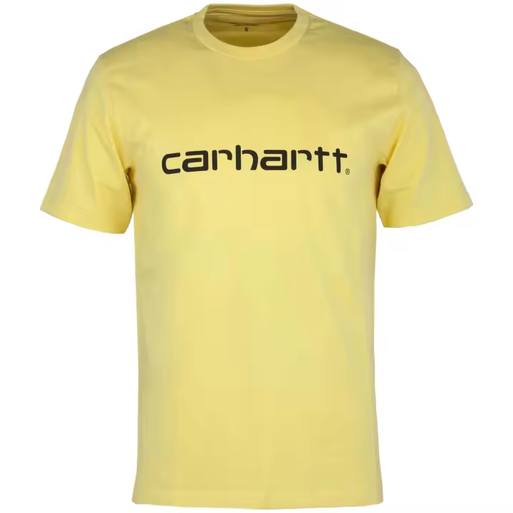Camiseta de Manga Corta Carhartt WIP  para hombre en color amarillo - 1