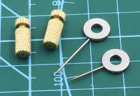 Herramientas De Costura De Cuero QJH Set De 6 Piezas Herramienta De Posicionamiento De Agujas Para Costura Manual Fijador De Costura - details 1