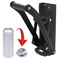 Molde De Borracha Para Botellas Y Latas De 16 Oz Metal Fuerte Pared Montada Rompe Latas Y Cerveza Con Abrebotellas - details 0