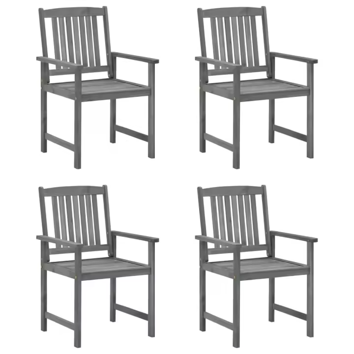 Sillas de Jardín con 4 UDS - 1