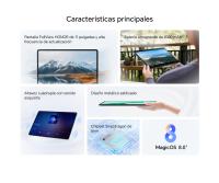 HONOR Pad X8a 4GB+128GB/4GB+64GB, Space Gray, Relaja tu vista en 11 pulgadas con una fluidez total  Pantalla FullView HONOR｜8300mAh  Batería ultra grande｜Gran sonido  Disfruta de sus cuatro altavoces - details 1