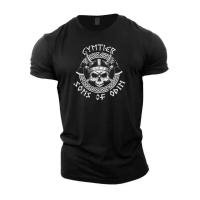 Camiseta De Hombre Para Verano Con Estampado De Moda Casual Manga Corta Secado Rápido Talla Grande Suelta Para Deporte Al Aire Libre - details 1