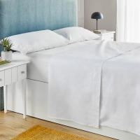 Pikolin Home - Juego de Cama Liso 100% Algodón Percal 200 Hilos Transpirable. Lavado a 30º y planchado a maximo 150º - details 0