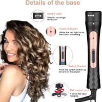 Rizador de Pelo, Juego de rizadores Profesional 3 en 1 Multifunción Intercambiable con diferentes accesorios Rizador y Guantes, Calentamiento Rápido, Planchas Rizadoras para Todo Tipo de Cabello - details 5