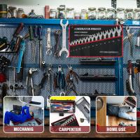 Juego De 12 Llaves De Trinquete Métricas Combinadas Herramienta Universal Para Reparación De Coches Conjunto De Llaves De Trinquete - details 0