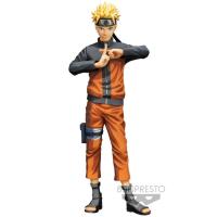 Figura Banpresto NARUTO SHIPPUDEN Naruto Uzumaki Grandista Nero Manga Dimensiones 27cm - details 0