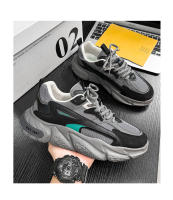 Zapatos Deportivos Casuales Para Hombre 2023 Tendencia Nueva Suela Gruesa Transpirables Malla Zapatillas Con Cordones - details 8