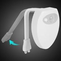 Luz Ultravioleta Para Vater, Luces Nocturna para Water (WC) Led, UV Esterilizador 16 Colores Sensor de Movimiento luz LED Automática Inodoro Luz para Baño, Facil de Limpia y Usar 100% Impermeable - details 1