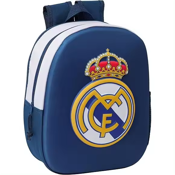 Mochila 3D REAL MADRID 3D 27x10x33 cm - 1