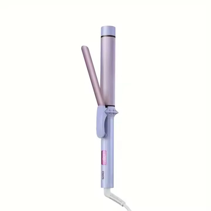 Rizador de pelo profesional de 32mm, varita rizadora de iones negativos con pantalla de visualización - 1