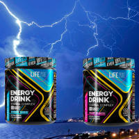LIFE PRO NUTRITION STAMINA ENERGY DRINK 300G - Bebida Energética en Polvo - Aumenta la Concentración y el Foco Mental - details 2