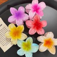 4PCS Clip Para El Cabello De Mujer Moda Con Flores Bohemia Accesorios Para El Cabello Grandes Barrettes Para Vacaciones - details 8