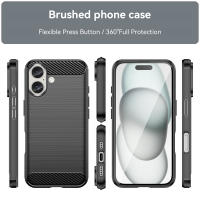 Funda protectora para iPhone 16 Pro Max, carcasa de silicona TPU in prueba de golf, color Negro, para Apple - details 5