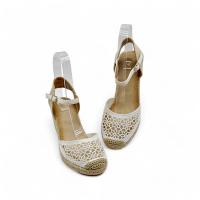 Calzados Soraia Sandalia Ganchillo Mujer Verano, sandalias cuñas  comodas y elegante. - details 13