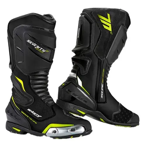 BOTA SD-BR1 RACING NEGRO FLUOR  Raíz MENSUAL OUTLET MOTOSOTORE MARCAS Botas moto Racing SEVENTY DEGREES - 1