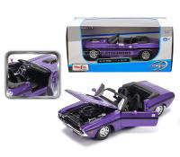 Maisto 1:24 Dodge Challenger R/T Convertible 1970 Modelo De Coche De Aleación De Juguete Colección De Precision Estática Regalo Para Niños Y Coleccionistas - details 6