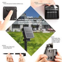 Nueva 2024 Cadena De Luces Solares Para Bollos De Burbujas Impermeable Para Camping Decoración De Navidad Exterior Luz De Ambiente Para Campamento - details 4