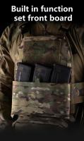 Alfombra De Colgante Frontal Con Inserto Elástico Triplet Pouch 5.56 Accesorios De Equipo Exterior MOLLE Holster Pouch - details 0