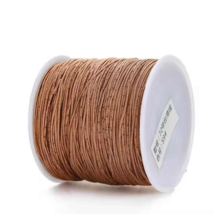 Hilo De Nylon 0.8mm 28 Colores Para DIY Hecho a Mano Cuerda Para Pulseras Collares Accesorios De Manualidades 100m/Roll - 1
