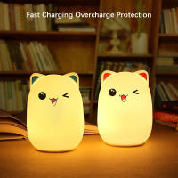 Lámpara De Noche LED De Conejo Recargable Luz Suave De Silicona Para Decoración Del Hogar Dormitorio Y Sala De Estar Adecuada Para Niños - details 5