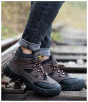 Zapatos De Seguridad Para Hombre Botines Tácticos Antideslizantes Con Punta De Acero Y Protección Anti-Pinchazos Zapatillas De Trabajo Ligeros Para Adultos - details 2